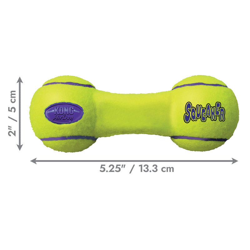 KONG AirDog Squeaker Dumbbell