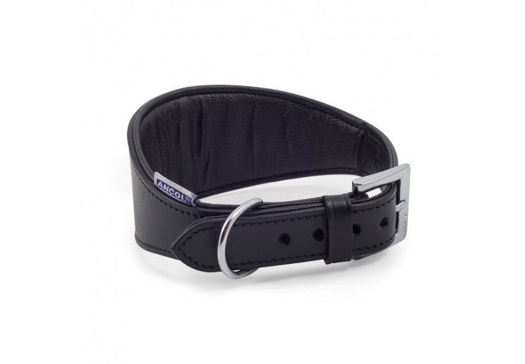 Ancol Heritage Padded Hound Collar Black
