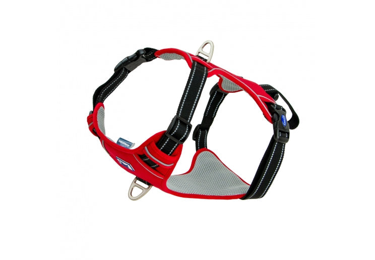 Ancol Viva Exercise & Travel Harness Red