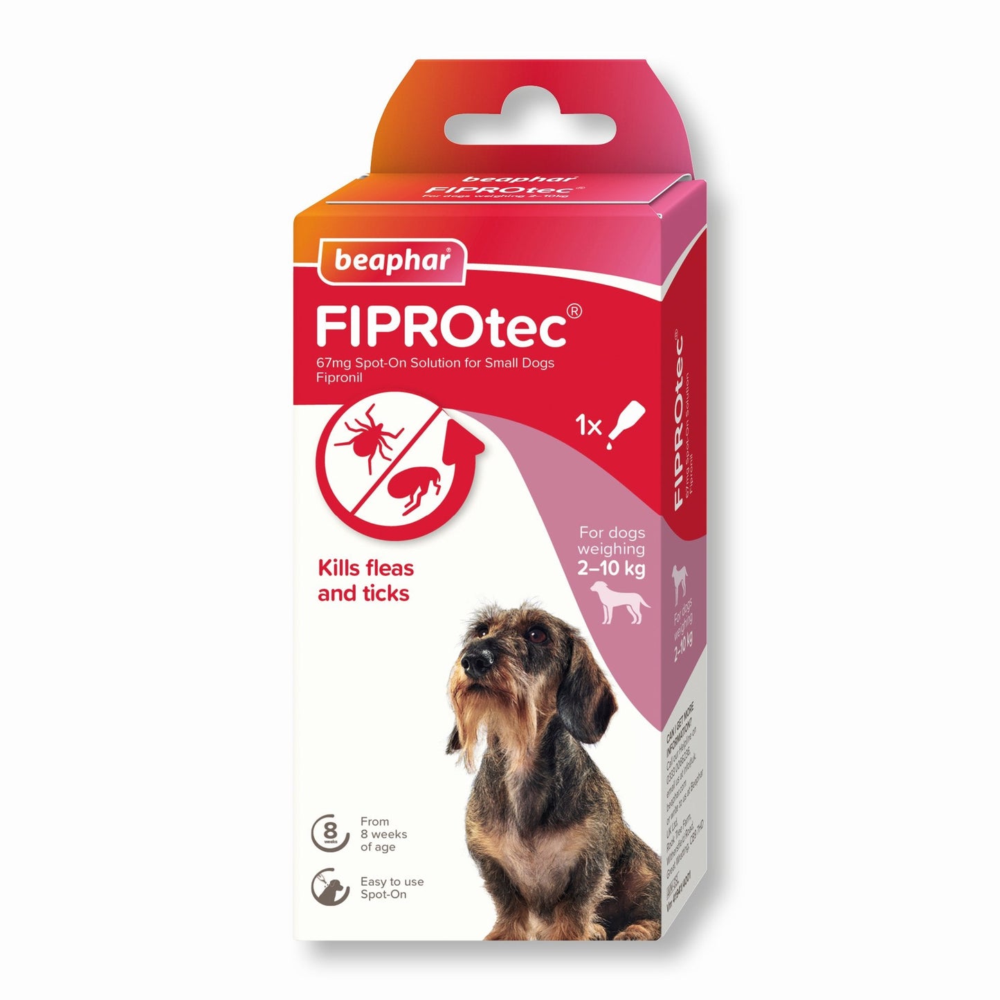 Beaphar FIPROtec Pipette For Small Dog - Valuepet.ie