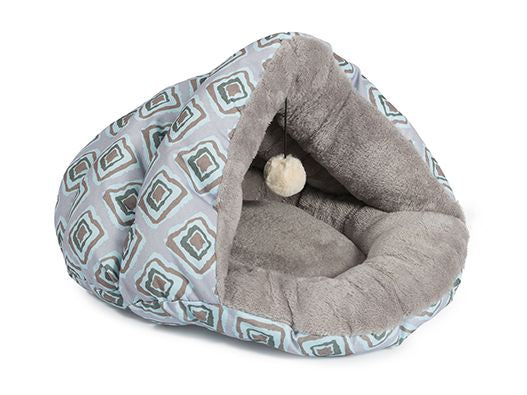 Cat Cave Bed With Toy 38cmx23cm - Valuepet.ie