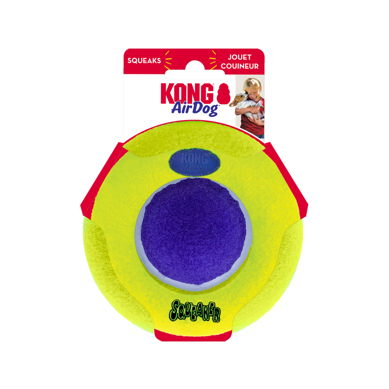KONG Air Dog Squeaker Saucer Med/Large - Valuepet.ie
