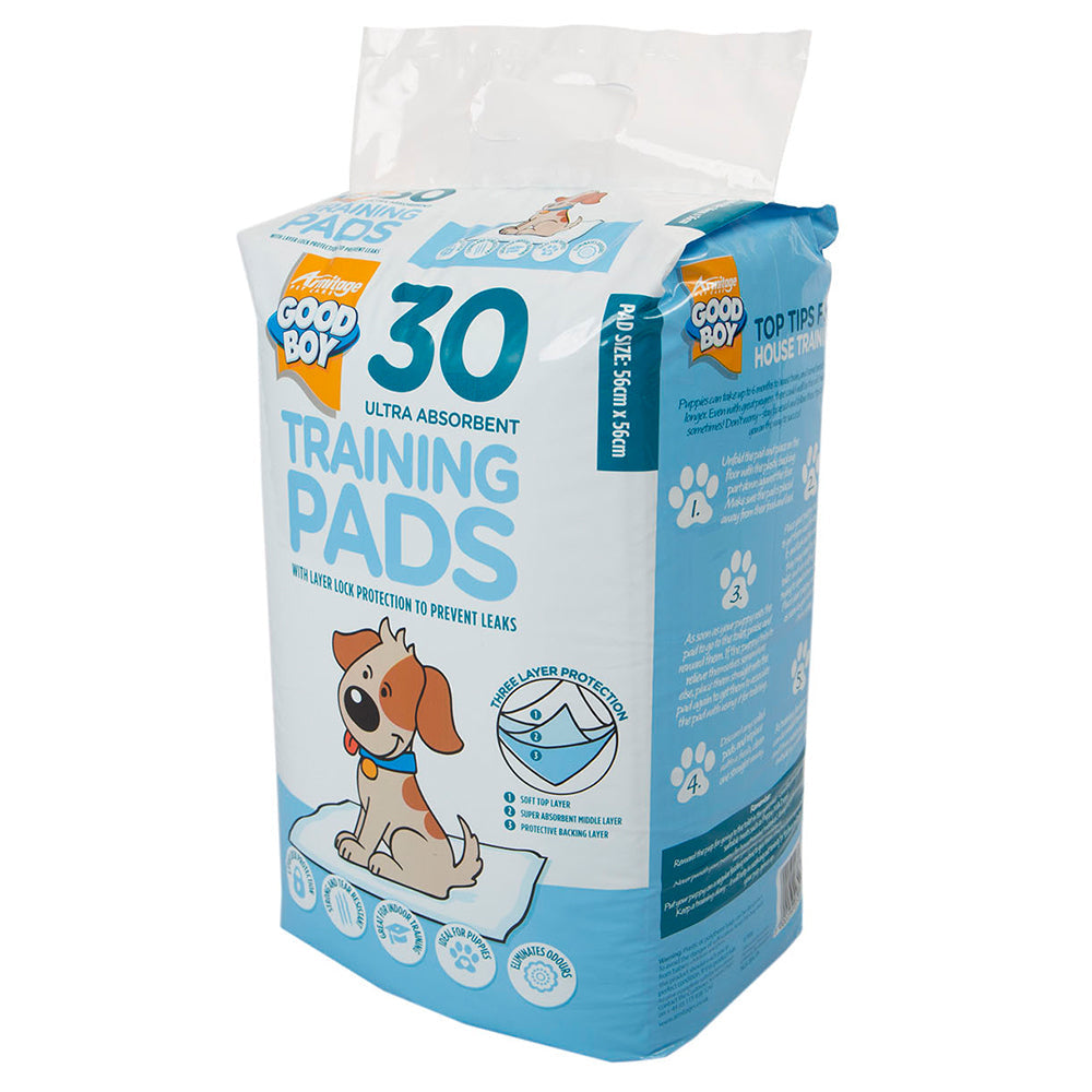 Good Boy Training Pads x 30 - Valuepet.ie