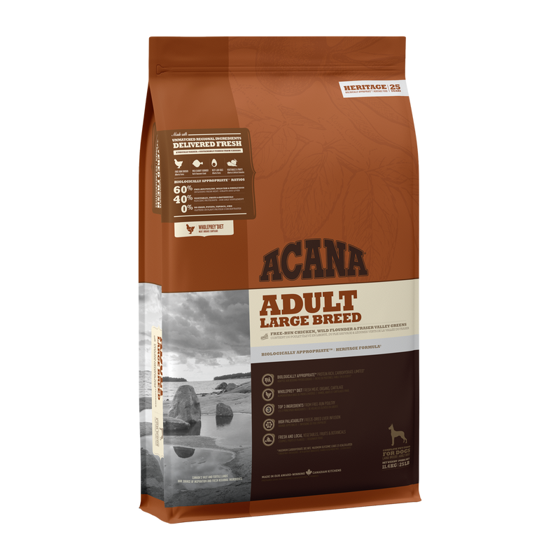 Acana large breed dog food