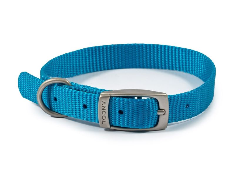 Ancol S5 Nylon Collar 20 Blue