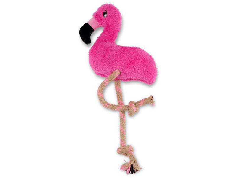 BeCo - Hemp Rope - Fernando the Flamingo - Valuepet.ie