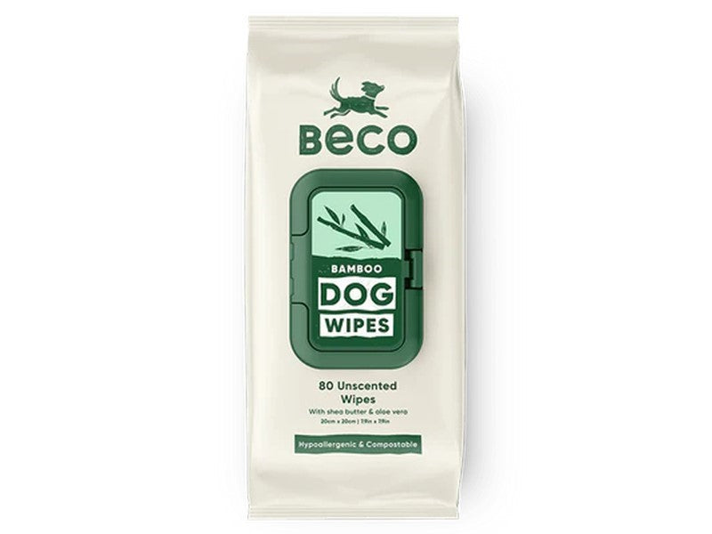 Beco Bamboo Wipes Unscented - Valuepet.ie
