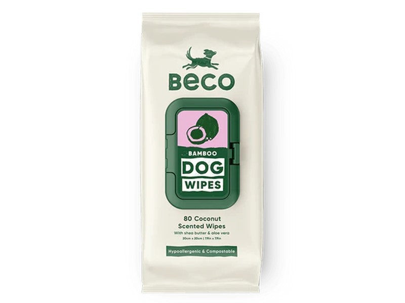Beco Bamboo Wipes Coconut scented - Valuepet.ie