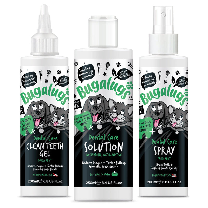 Bugalugs No Brushing Dental Kit for Dogs & Cats