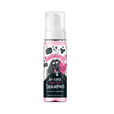Bugalugs No Rinse Shampoo Baby Fresh for Dogs & Cats 200ml