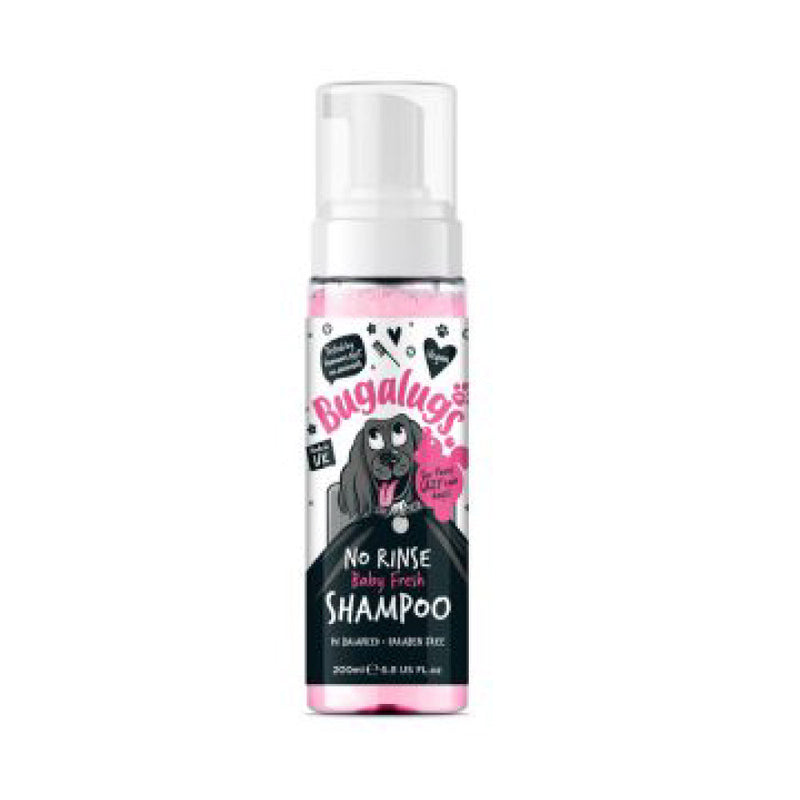 Bugalugs No Rinse Dog Shampoo Baby Fresh 200ml