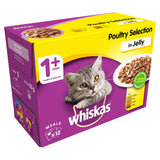 Whiskas 1+ Variety Poultry Pouch Selection in Jelly 12 x 85g