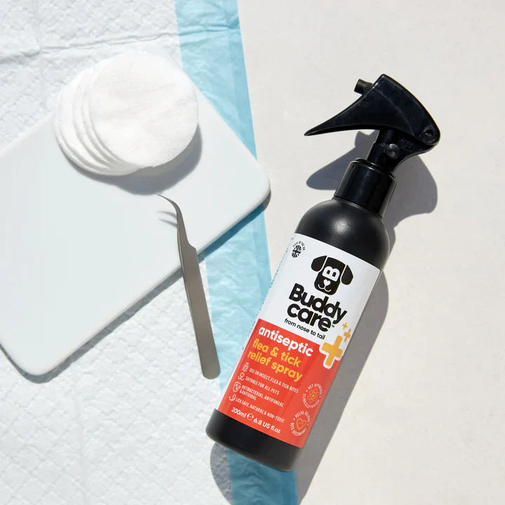BuddyCare Antiseptic Flea & Tick Relief Spray - Valuepet.ie