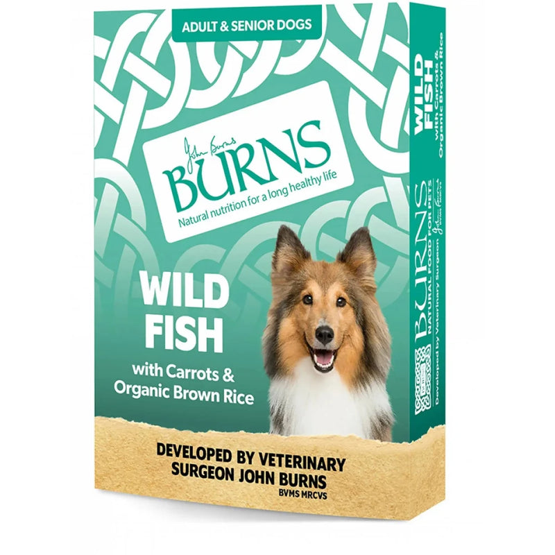 Burns Wild Fish with Carrots and Rice