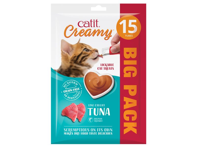 CATIT CREAMY TREATS TUNA 15PK