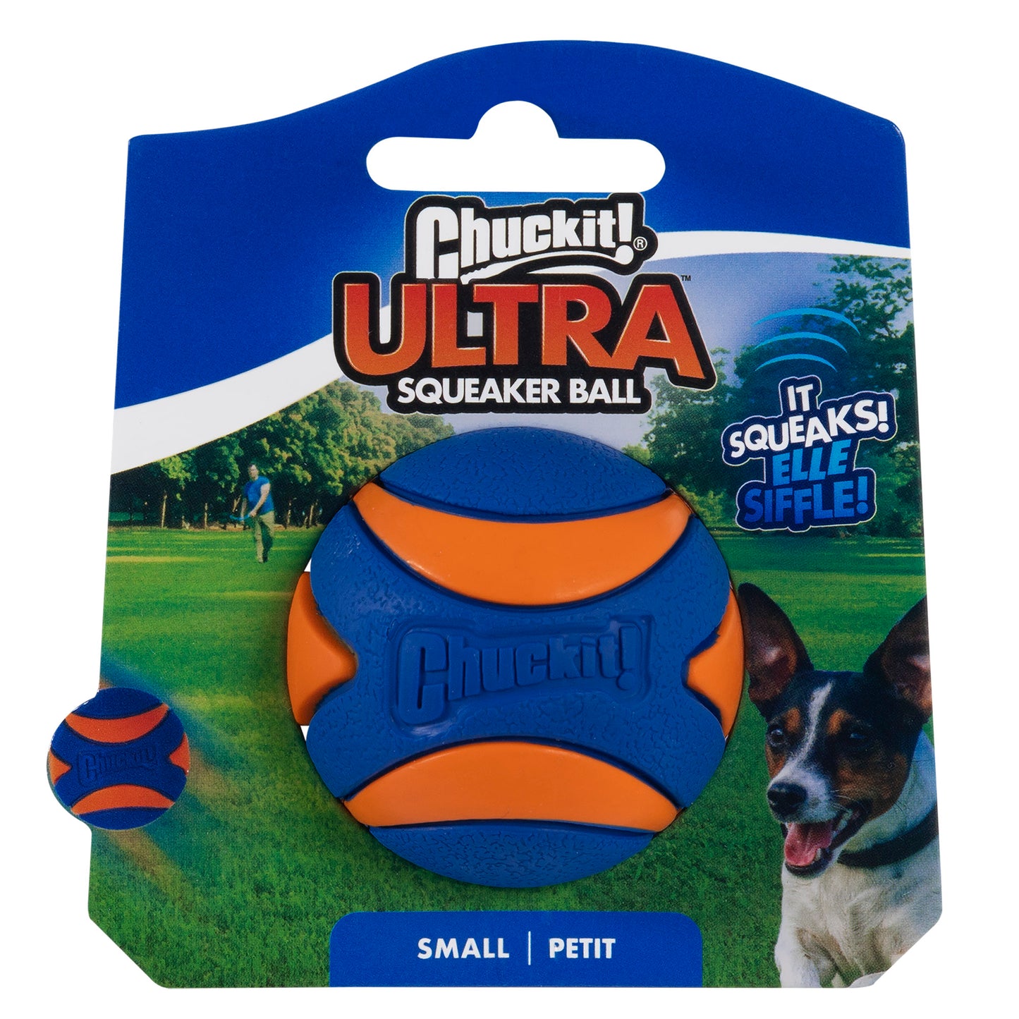 Chuckit! Ultra Squeaker Ball Small Fetch Dog Toy