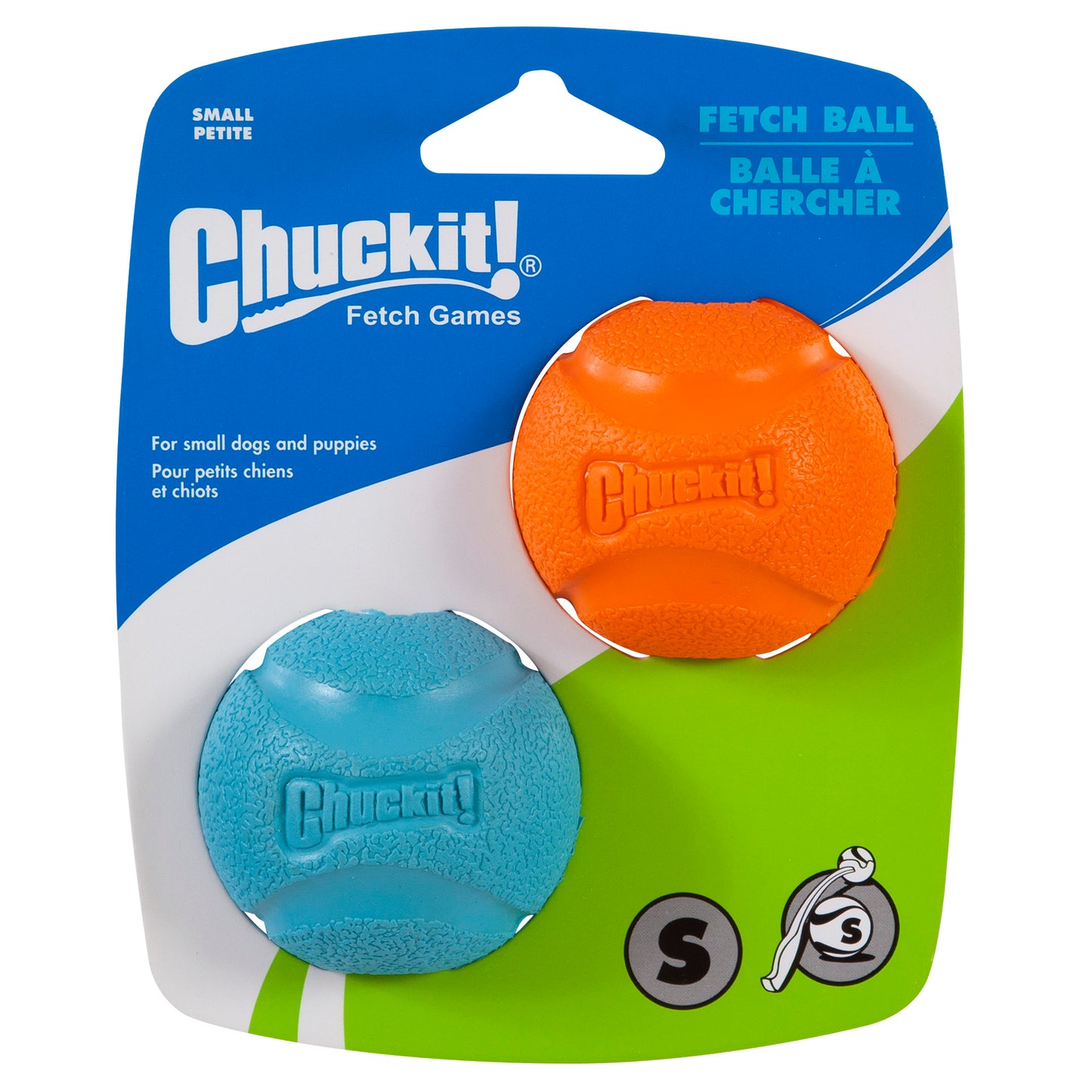 Chuckit! Small Fetch Ball 2 Pack for Dogs