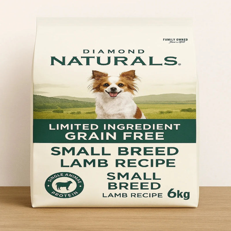 Grain-free dog food bag