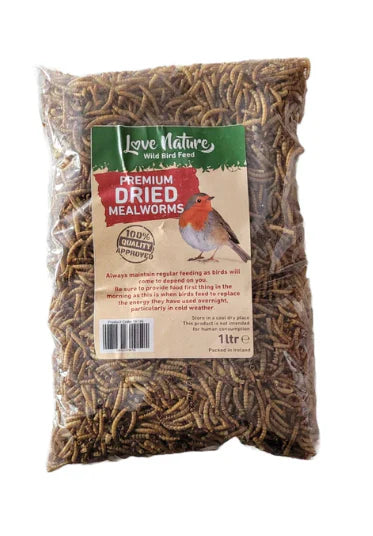 Select Seeds Dried Mealworm 1 litre - Valuepet.ie