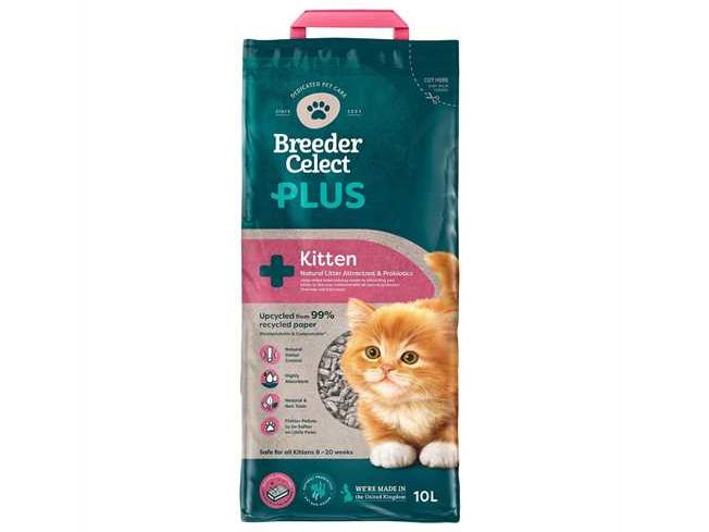 Breeder Celect Plus Kitten 10 Litre - Valuepet.ie