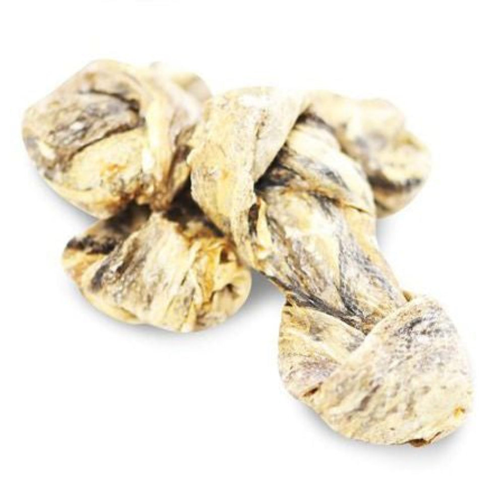 Fish 4 Dogs Dental Sea Jerky Fish Knots 100g - Valuepet.ie