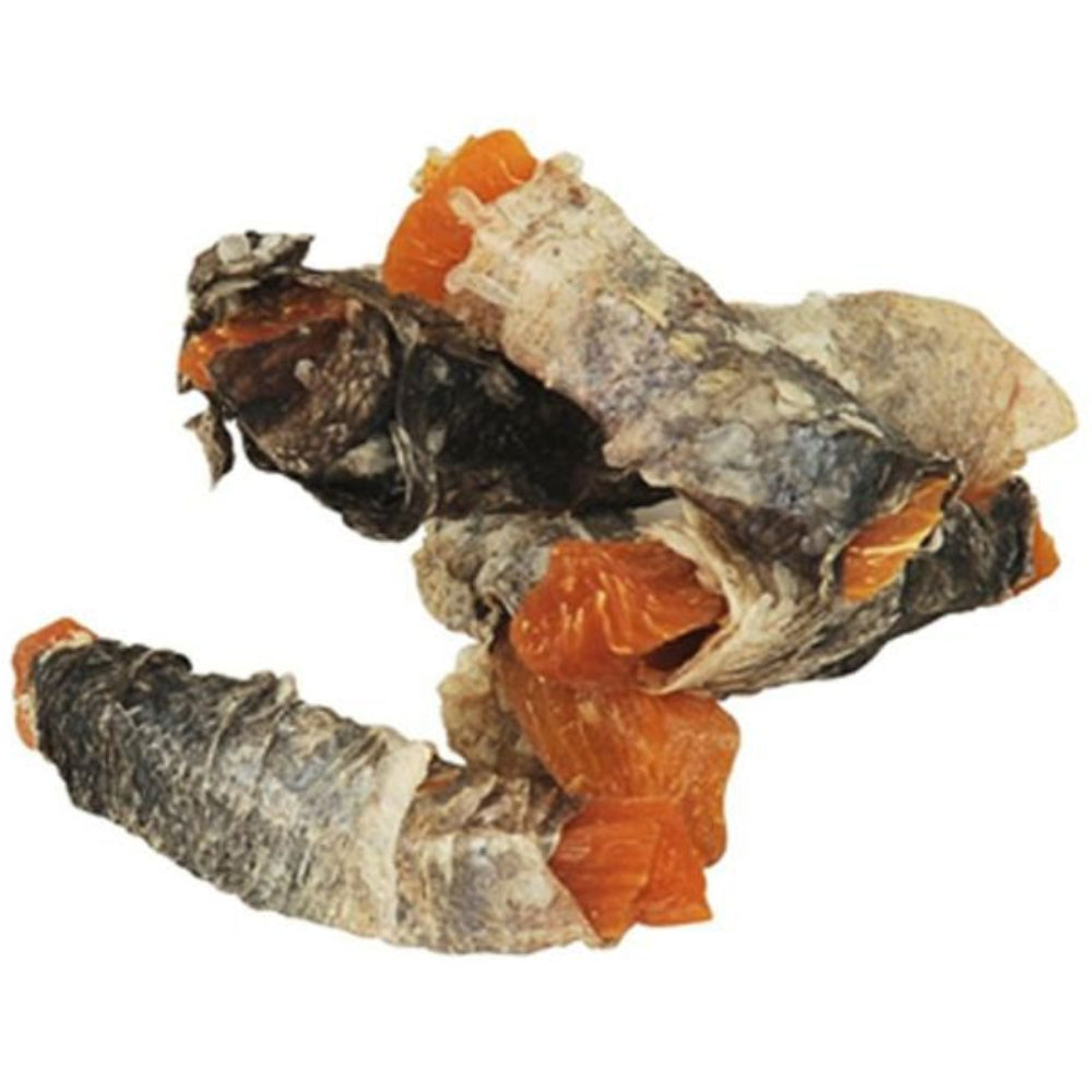 Fish 4 Dogs Sweet Potato Fish Wraps 100g - Valuepet.ie