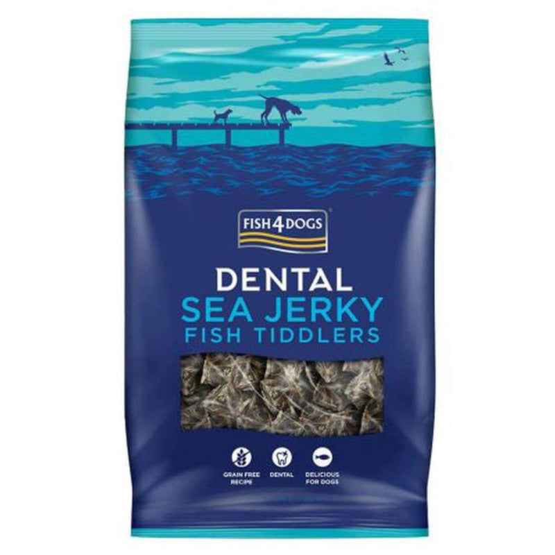 Fish 4 Dogs Dental Sea Jerky Fish Tiddlers 575g - Valuepet.ie