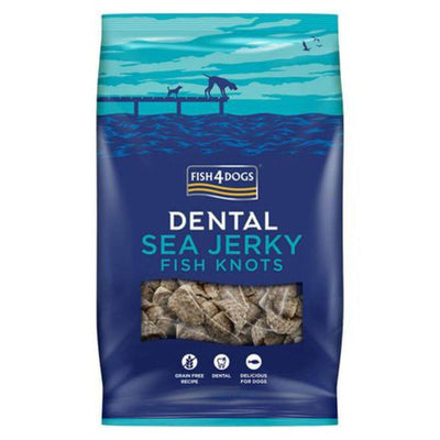 Fish 4 Dogs Sea Jerky Fish Knots 500g - Valuepet.ie