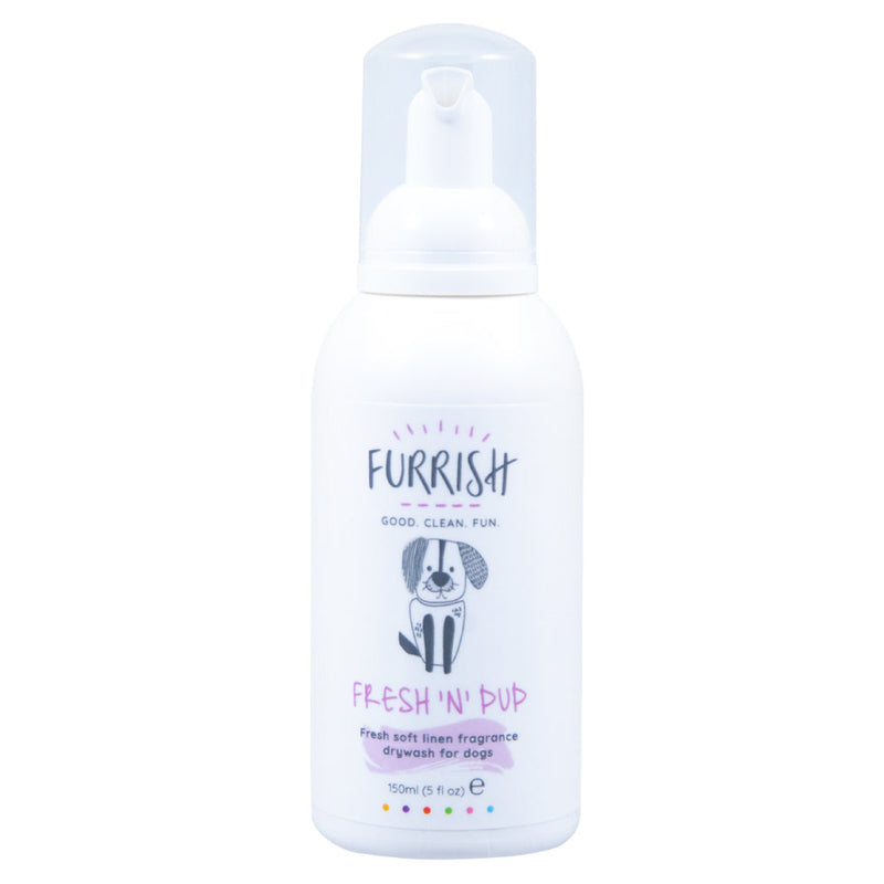 Furrish Fresh 'N' Pup Drywash 150ml - Valuepet.ie
