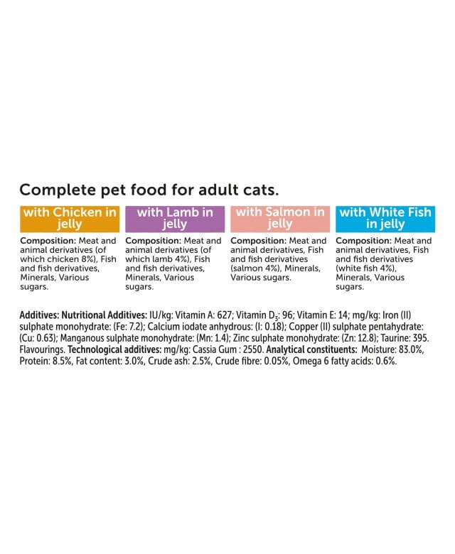 Felix Mixed Selection in Jelly Wet Cat Food 40x85g - Valuepet.ie
