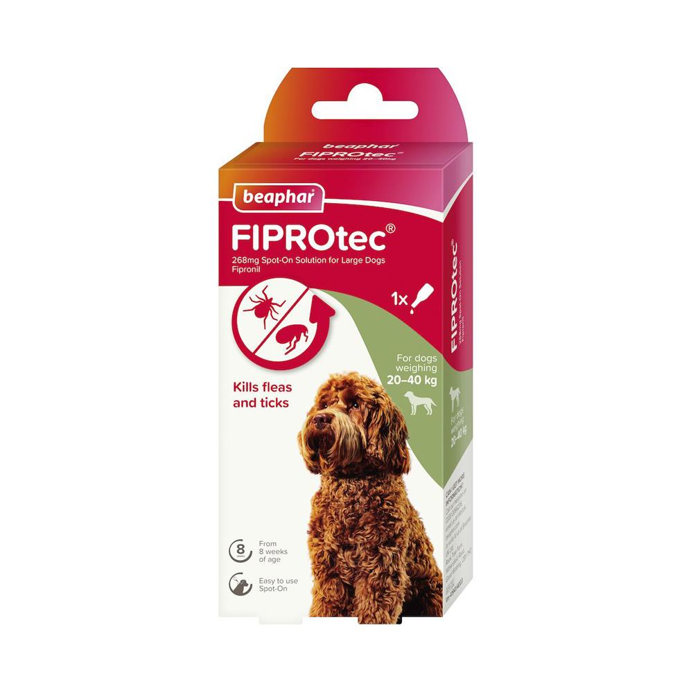 Beaphar FIPROtec Spot-On for Large Dogs - Valuepet.ie