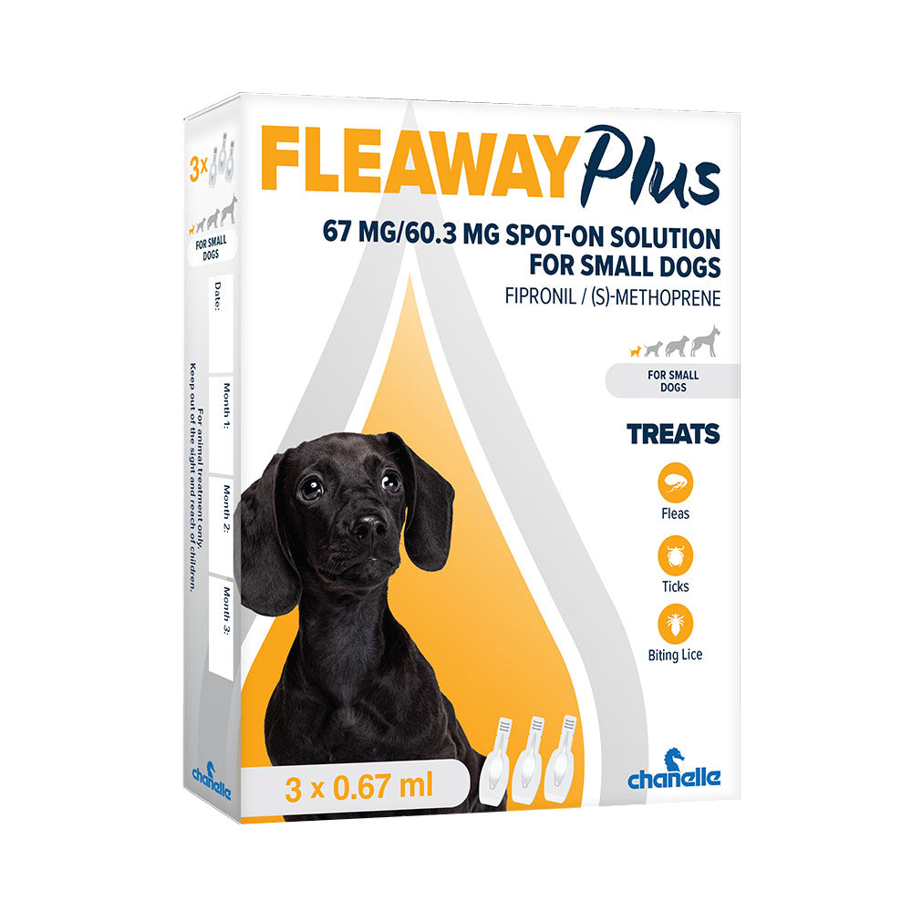 Fleaway Plus Spot-On for Small dogs - Valuepet.ie