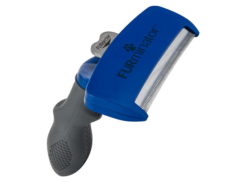 Furminator For Long Hair Large Dog blue