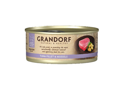 Grandorf Tuna Fillet and Mussels 70g