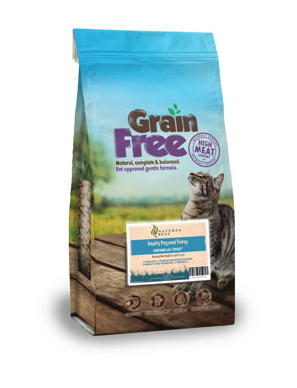 natures best grain free turkey cat food