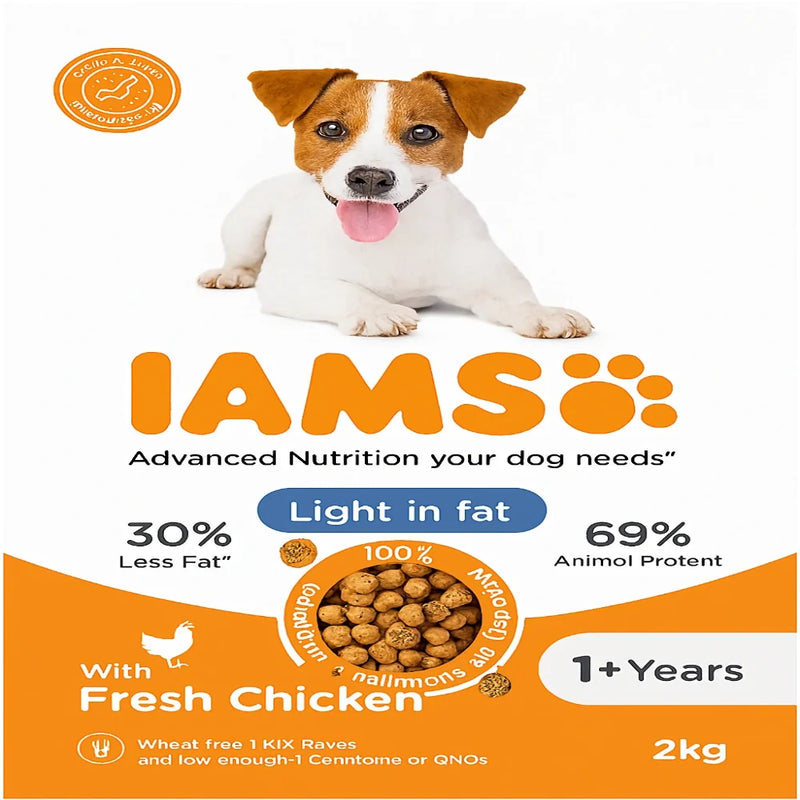 IAMS dog food bag