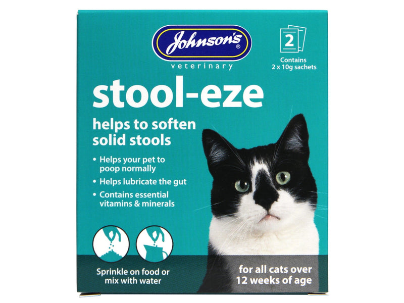 Johnsons Stool-eze for Cats - Valuepet.ie
