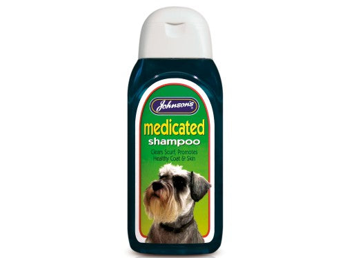 Johnsons 200ml Medicated Shampoo - Valuepet.ie