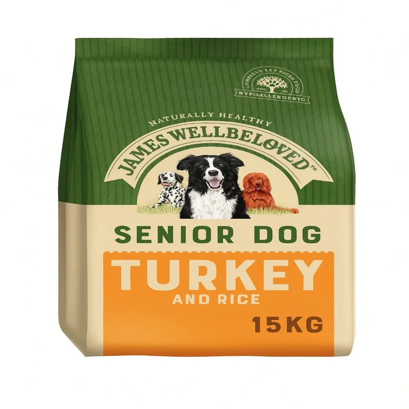 Turkey rice dry dog food