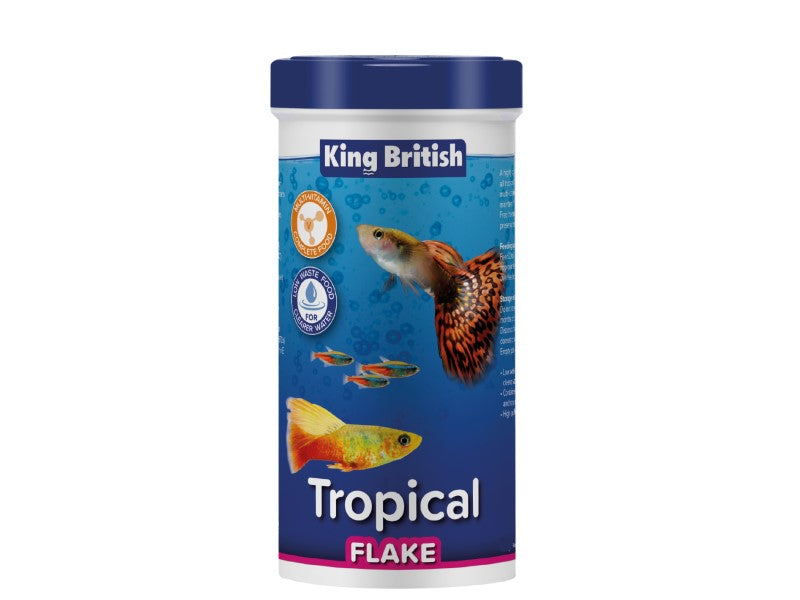 King British Tropical Fish Food 28G - Valuepet.ie