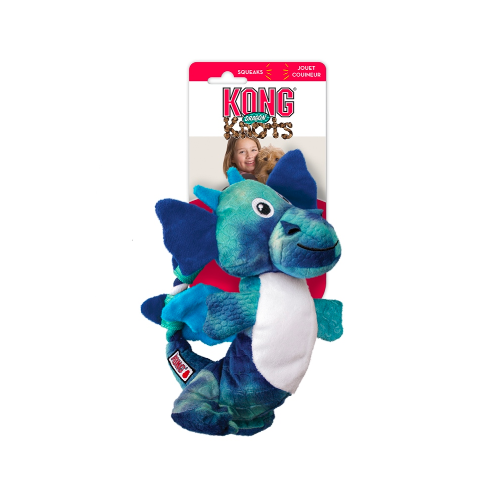 KONG Dragon Knots Assorted - Valuepet.ie