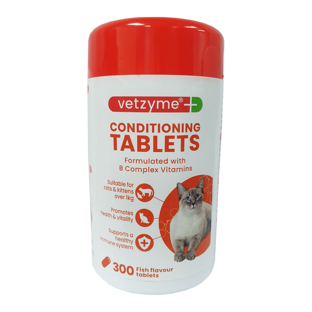 Vetzyme Cat Conditioning 300 Tablets - Valuepet.ie