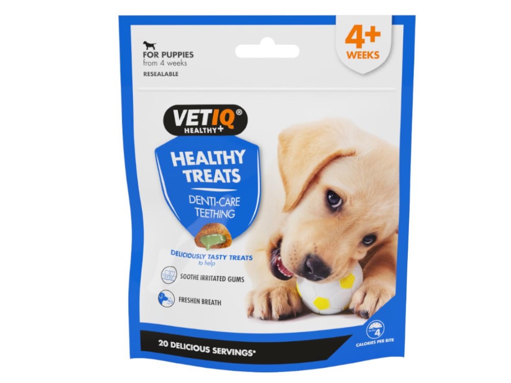 VETIQ Teething Treats For Puppies - Valuepet.ie