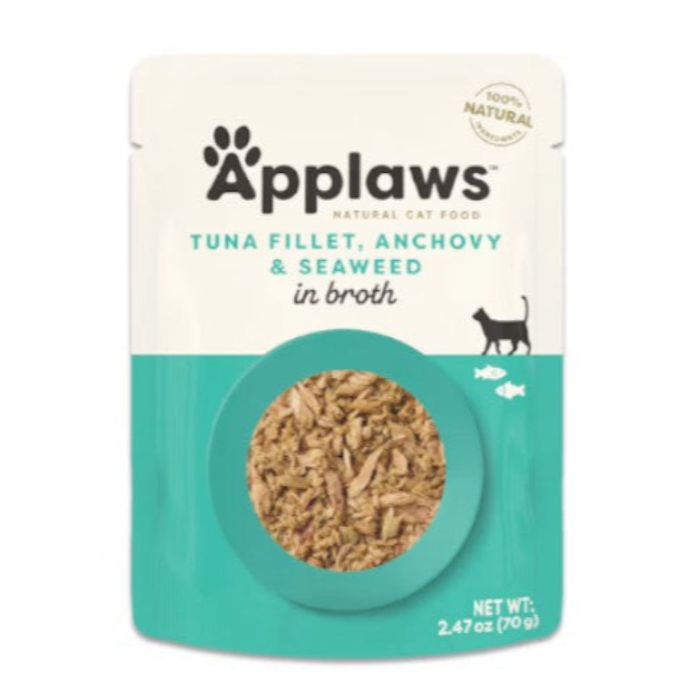 Applaws Pouch Tuna& Anchovy 70g Cat - Valuepet.ie