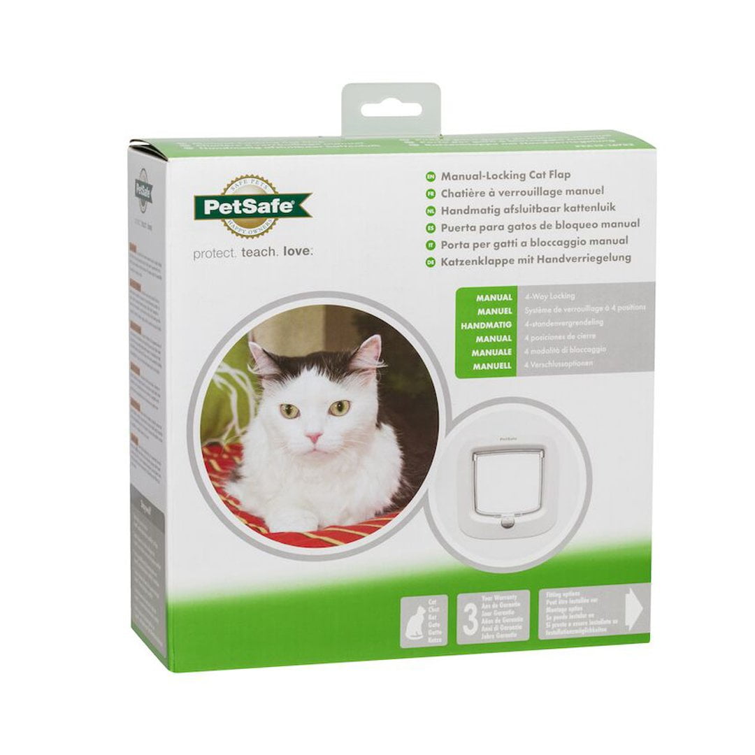 Manual-Locking Cat Flap by Petsafe