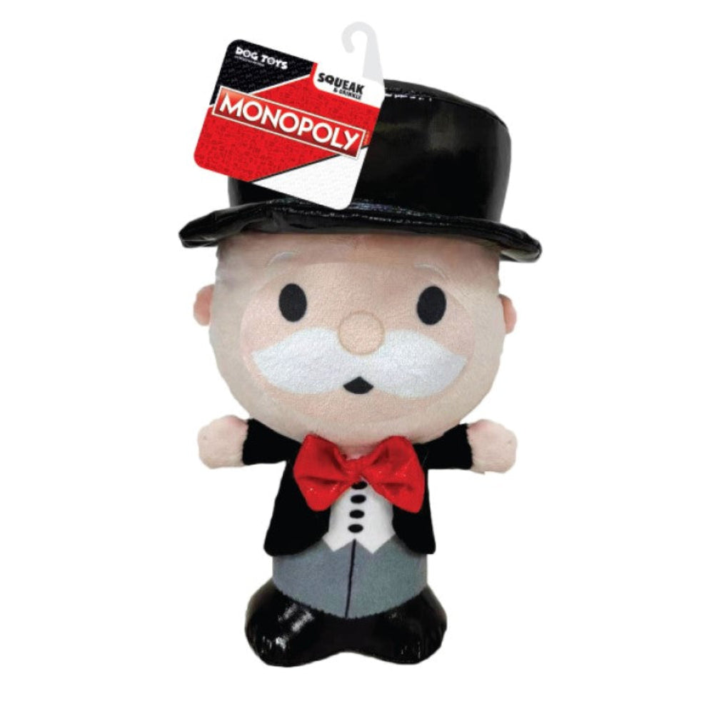 Hasbro Mr Monopoly squeak & crinkle 7" - Valuepet.ie