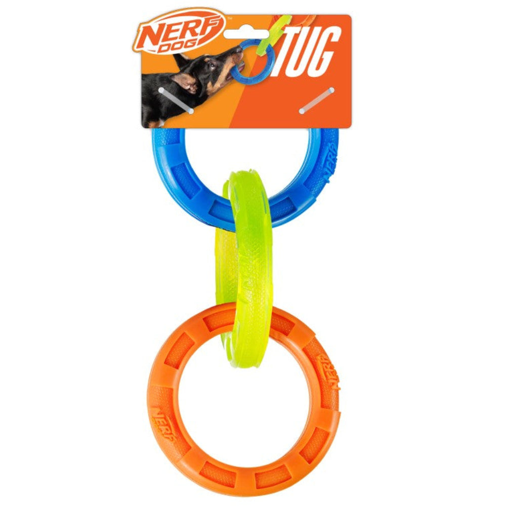Nerf Trio Ring Tug - Valuepet.ie