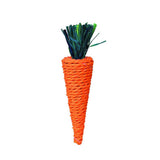Toy Carrot For Small Pets (Paper Yarn 20cm)