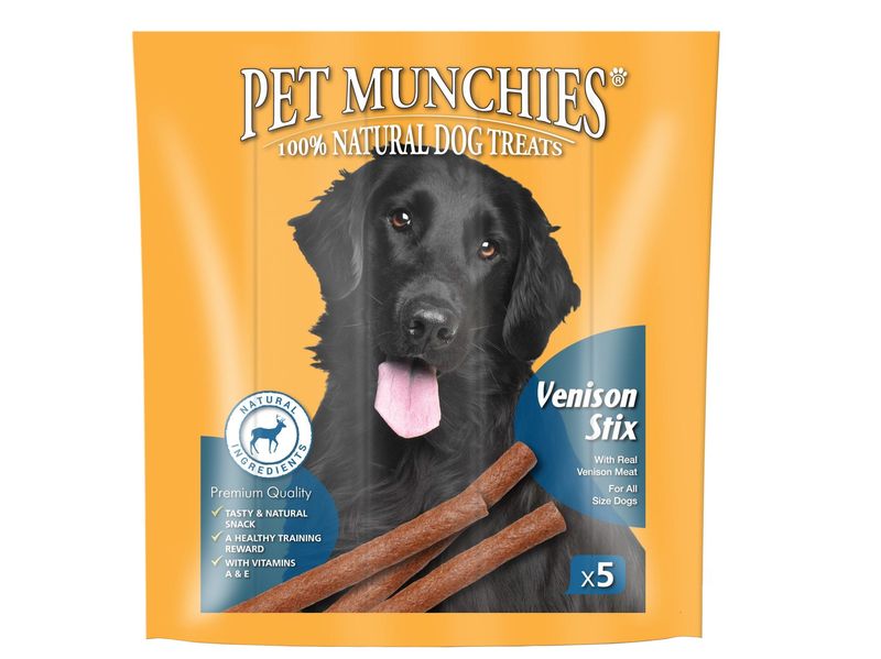 PET MUNCHIES VENISON STIX 50G