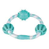 Trixie Denta Fun rope ring with balls